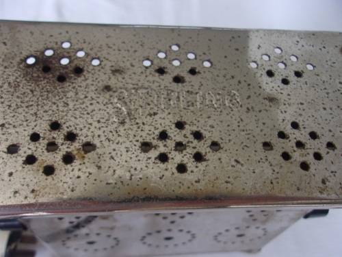 Vintage Stirling Flip Side toaster - working