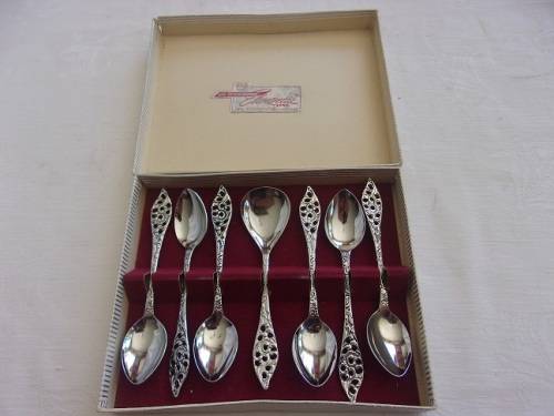 3 Boxed sets of Dutch plated cutlery for 1 bid