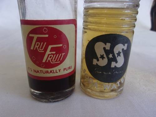 13 Vintage miniature cooldrink bottles for 1 bid