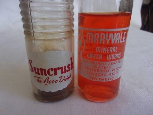 13 Vintage miniature cooldrink bottles for 1 bid