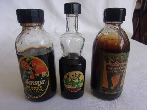 13 Vintage miniature cooldrink bottles for 1 bid