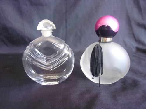 Lot of 14 vintage scent/ powder bottles for 1 bid