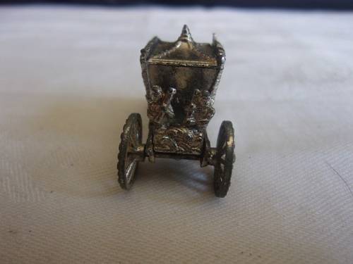 Rare vintage miniature die cast lead Coronation Coach by Lesney