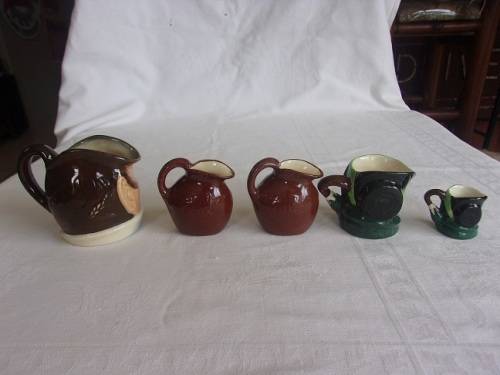 5 Early Royal Doulton character jugs for 1 bid