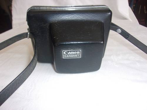 Vintage Canon Canonet 28 camera in original cover