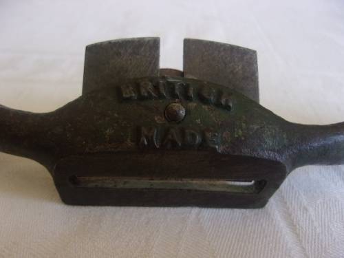 Vintage `British Made` spokeshave plane
