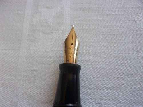 Vintage Waterman`s 515 fountain pen with 14k gold nib - untested