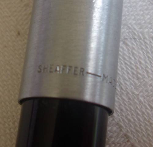 Vintage cased Sheaffer 440 White Dot fountain pen with 14k gold nib