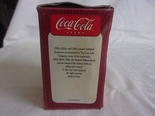 Boxed vintage Coca-Cola toothpick dispenser