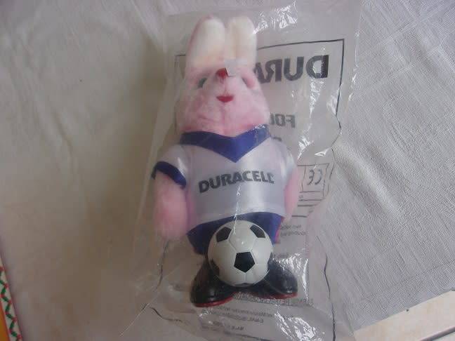 Vintage Duracell Christmas Bunny and Football Bunny for 1 bid