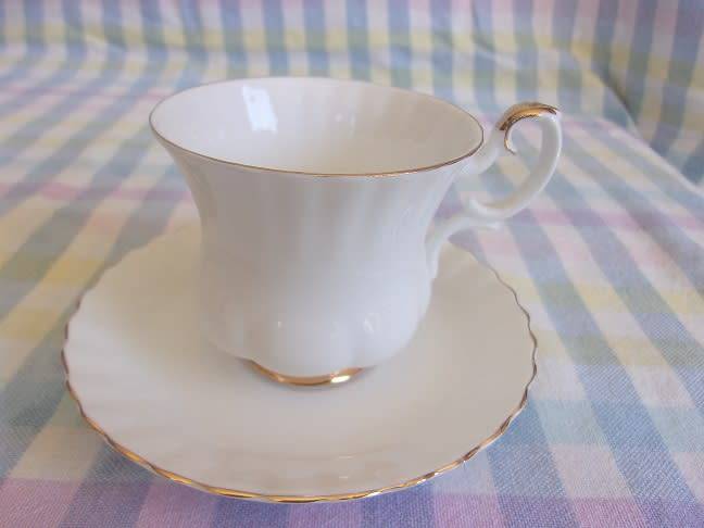 Vintage 28 piece Royal Albert Val D`or coffee set - discontinued