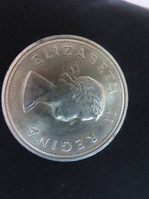 1958  5 SHILLING   A/UNC