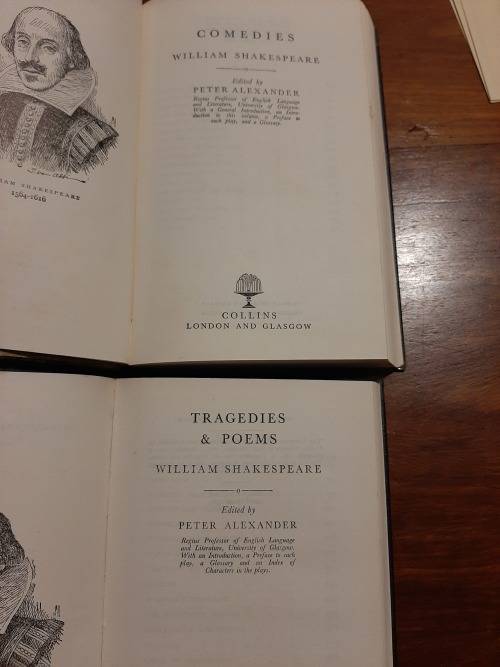 Stunning set of Shakespeare books vol 1-4  bought in England at the òĺd curiosity shop