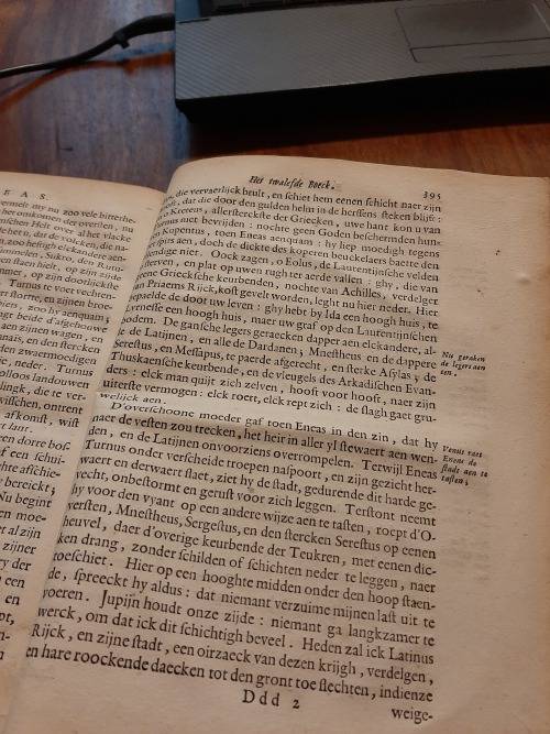 Wercken vertaelt door Vondel   1646 gepubl!!