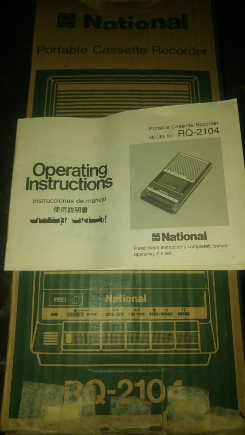 Portable Cassette Recorder