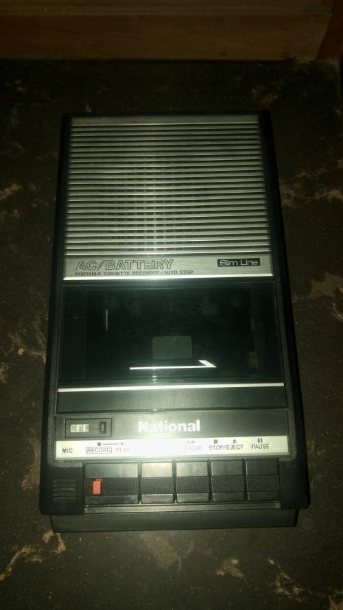 Portable Cassette Recorder