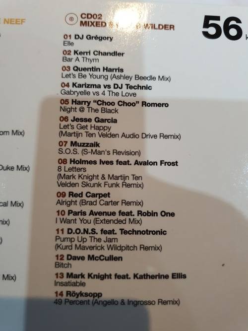 Tom De Neef & Rob Wilder  Hed Kandi World Series Live: Paris  2 × CD Mixed