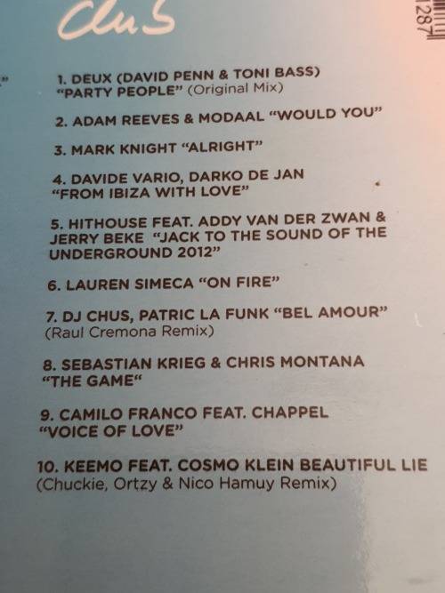 Camilo Franco, Loves Ibiza: Beach & Club 2 - double CD