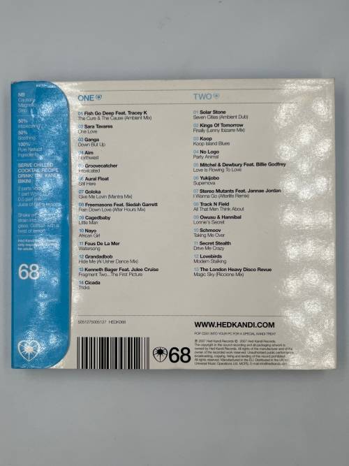 *IMPORT* Hed Kandi: Serve Chilled 2007 / Various