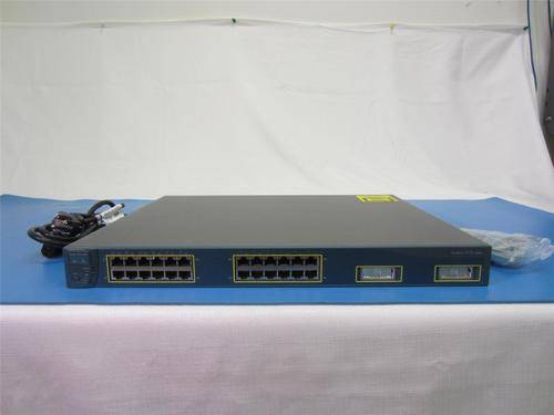 Cisco WS-C3550-24-SMI CATALYST 3550 24 10100 2 GBIC
