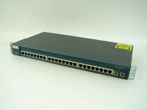 Cisco Systems Catalyst 2950 24 Port Network Switch WS-C2950-24 24-Port
