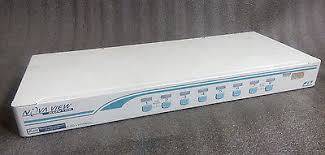 REXTRON KNV108 NOVA VIEW 8 PORT KVM SWITCH PS/2 + VGA (R6S4.3)