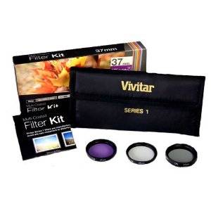 Vivitar - Filter kit - fluorescent UV  circular polarizer - 58 mm