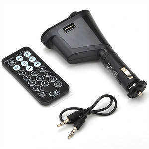 Car Kit Mp3 Player Wireless Fm Transmitter Modulator USB Sd MMC Slot with Remote