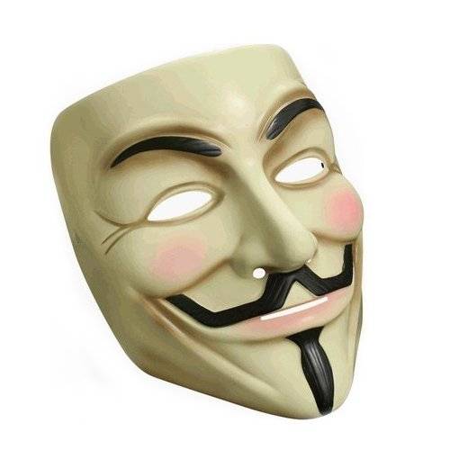 V For Vendetta Latex Face Mask