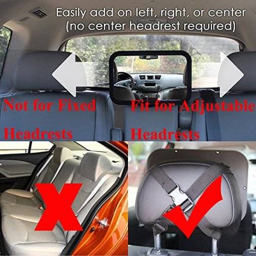 Baby Back SeatMirror Shatterproof Acrylic Baby Car Mirror
