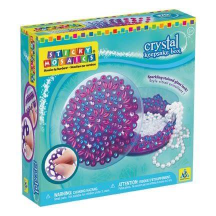Sticky Mosaics Crystal Keepsake Box