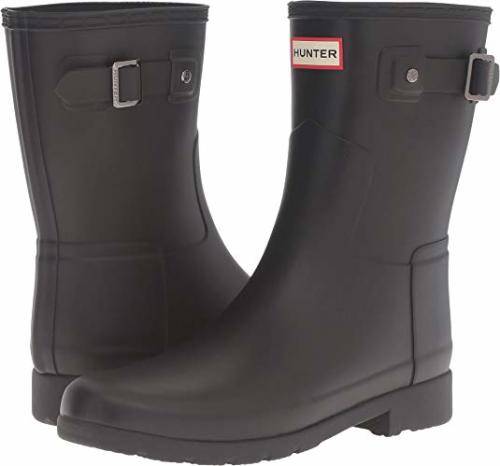 Hunter Womens Original Refined Short Rain Boots