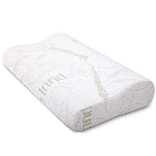 Hazlo Contour Gel Infused Memory Foam Pillow with Breathable Bamboo Cover