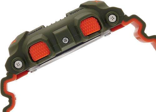 Casio Men's Ana-Digi Alarm Chronograph Green Orange G Shock Watch GA110LN-3A