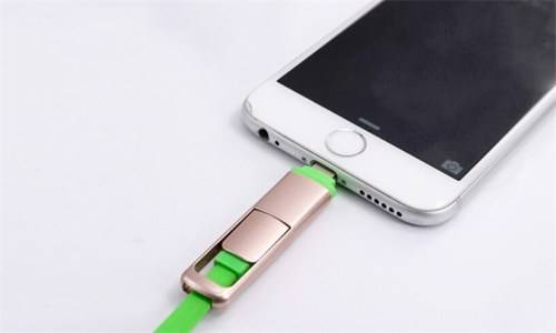 2-for-1 Digitway Retractable 2-in-1 USB 2.0 Charging Cable