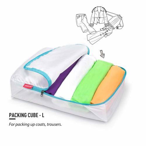 pack all Ultralight Packing Cube Waterproof Material Luggage Organizers, Travel Packing Bags Suitcas