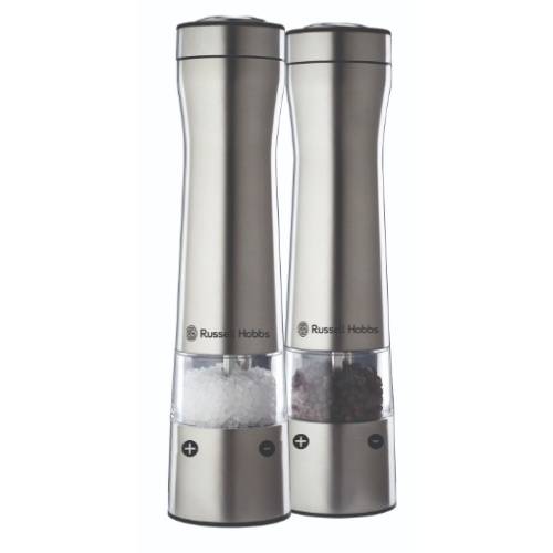 Russell Hobbs - Stainless Steel Salt & Pepper Mill Set