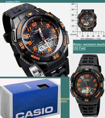 Casio Men's Slim Solar Multi-Function Analog-Digital Watch