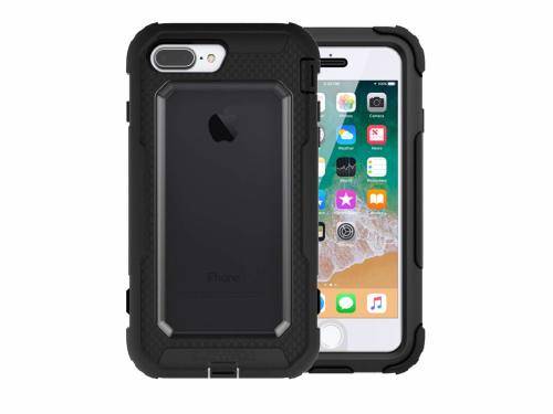 Griffin, iPhone 8 Plus Rugged Case, Survivor All-Terrain with Belt Clip, Impact Resistant, 10 ft Dro