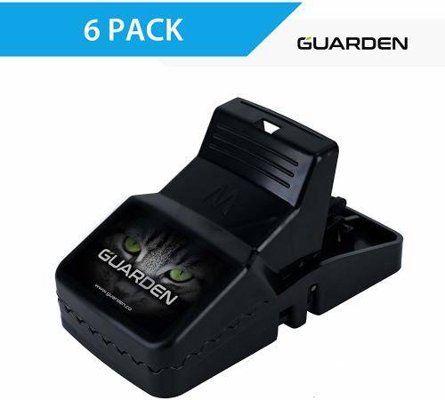 Rat Traps that Work (6 Pack) - Easy to Bait and Set, Reusable Best Rat Traps that Work Indoors and O