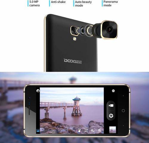 DOOGEE X10 Android 5 Inch Mobile Phones Silver