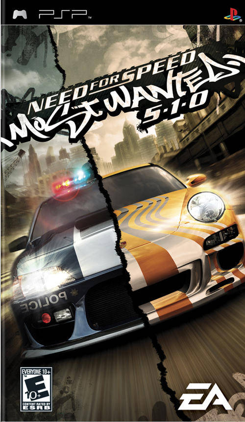 NEED FOR SPEED MOST WANTED 5-1-0 (PSP)