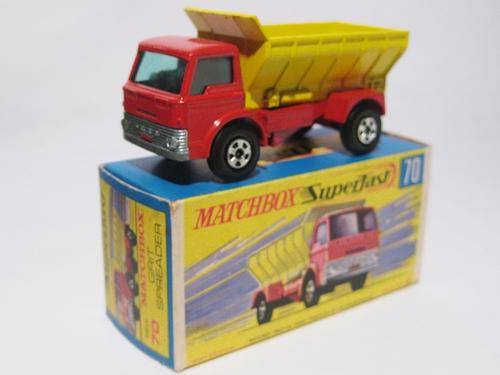 ***CrAzY*** Superfast #70b Bright Yellow  GRIT SPREADER - GREY SLIDE- Mint in Box!!! grab a bargain!