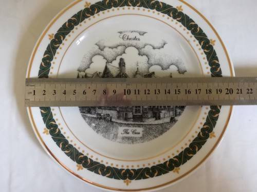 GERALD SWAN LIMITED EDITION PLATE - THE CROSS - CHESTER