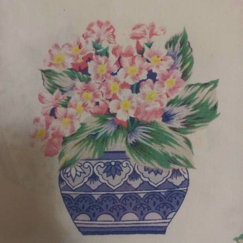 SWEET VINTAGE FLORAL PRINTED TABLECLOTH