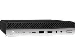 HP Pro Desk 600 - G3 - Mini desktop  Core i5 6500T 2.5 GHz - 8GB RAM 1000GB HDD HD Graphics 630
