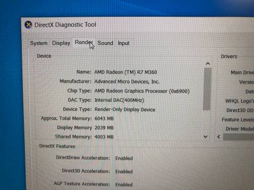 DELL LATITUDE E5570 LAPTOP Core i7 6th Gen 2.8 GHz 8GB Ram 256GB SSD
