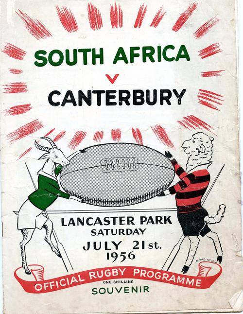 South Africa v Canterbury 1956 &1994