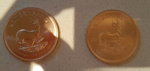 BRAND NEW UNCIRCULATED 1 OZ 1 OUNCE FINE GOLD KRUGERRAND