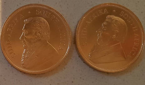 BRAND NEW UNCIRCULATED 1 OZ 1 OUNCE FINE GOLD KRUGERRAND
